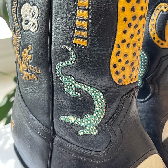 Brother Vellies yin Yang cowboy boot - Picture 6 of 10